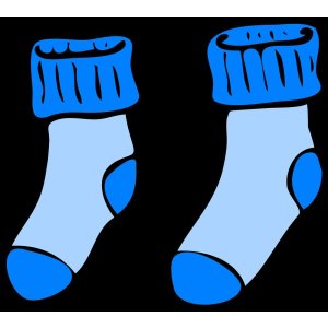 Schuhe und Socken