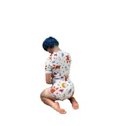 Wrap bodysuit without sleeves “Bear magic” -...