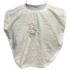 Bib with embroidery