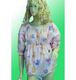 M&auml;dchenbluse Coriena PINK CHILDREN PATTERN  XL