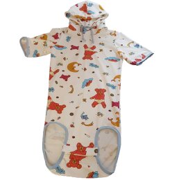 Hooded wrap bodysuit &ldquo;Bear magic&rdquo; - Only from...