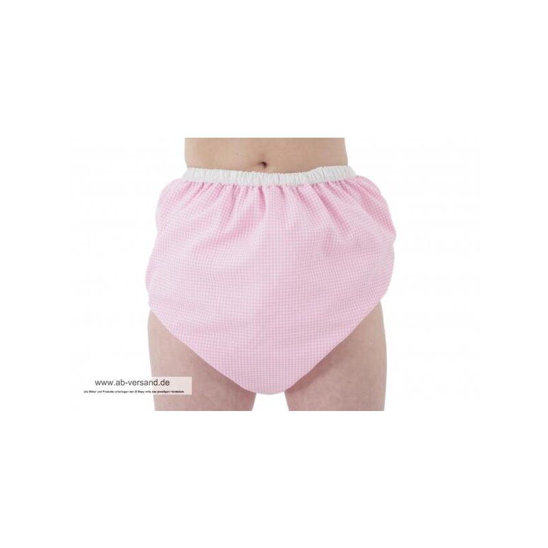 PinkDreams – Wendeschlupfhose in Rosa mit Karomuster