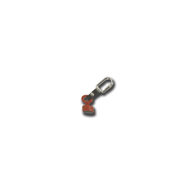 Segufix  Magnetschlüssel rot mit Anhänger