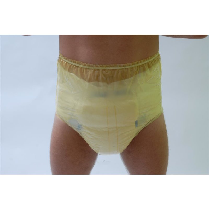 The AB-140classic ABDL rubber pant, a comfortable slip-on pant Latex