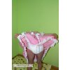 Baby Windel Mädchen Kleid Maid Gummiert PVC white GUMM XXXXXL