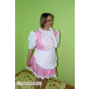 Baby Windel Mädchen Kleid Maid Gummiert PVC PINK XXL