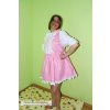 Baby Windel Mädchen Kleid Maid Gummiert PVC Gelb Kindermuster XL