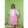 Baby Windel Mädchen Kleid Maid Latex 05 ROSA XL