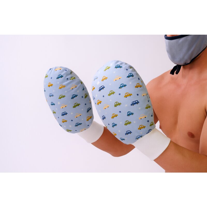 Extra Thick Padded Molton Mittens with Cuffs