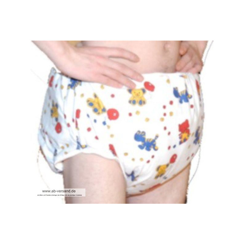 Matz Unterhose / Windelüberhose für Adult baby Windeln XS White