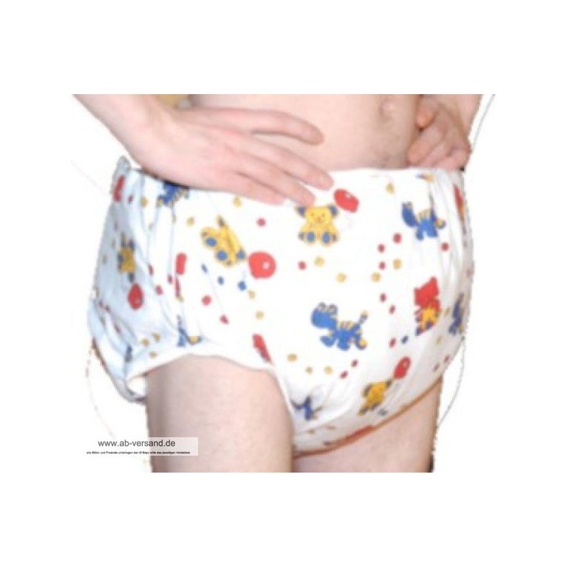 Matz Unterhose / Windelüberhose für Adult baby Windeln L White