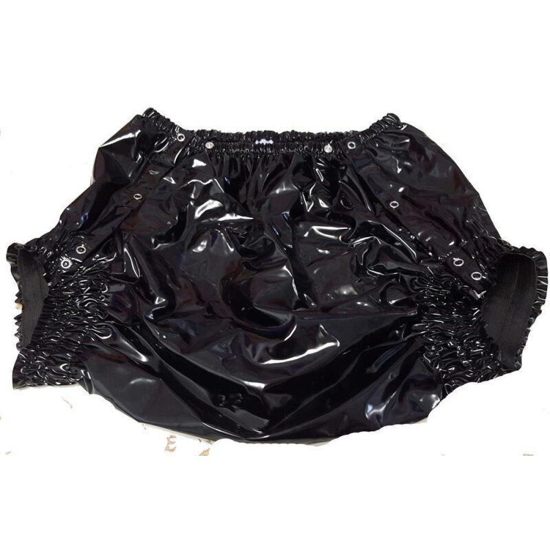Hans Dieter PVC button-up pants