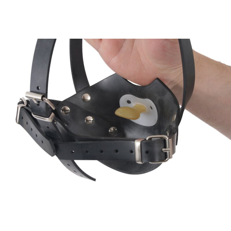 Rubber Muzzle with Pacifier