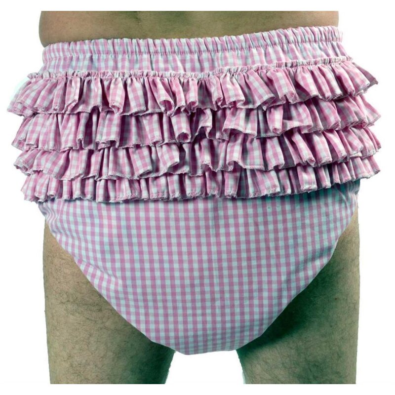 Maid Sissy Rüschenhose Trolli innen PVC
