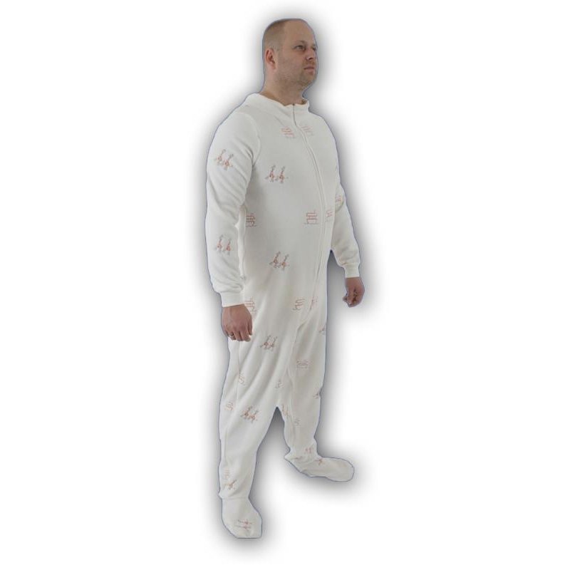 Rayman Strampelanzug der zum Fesselanzug wird PINK L