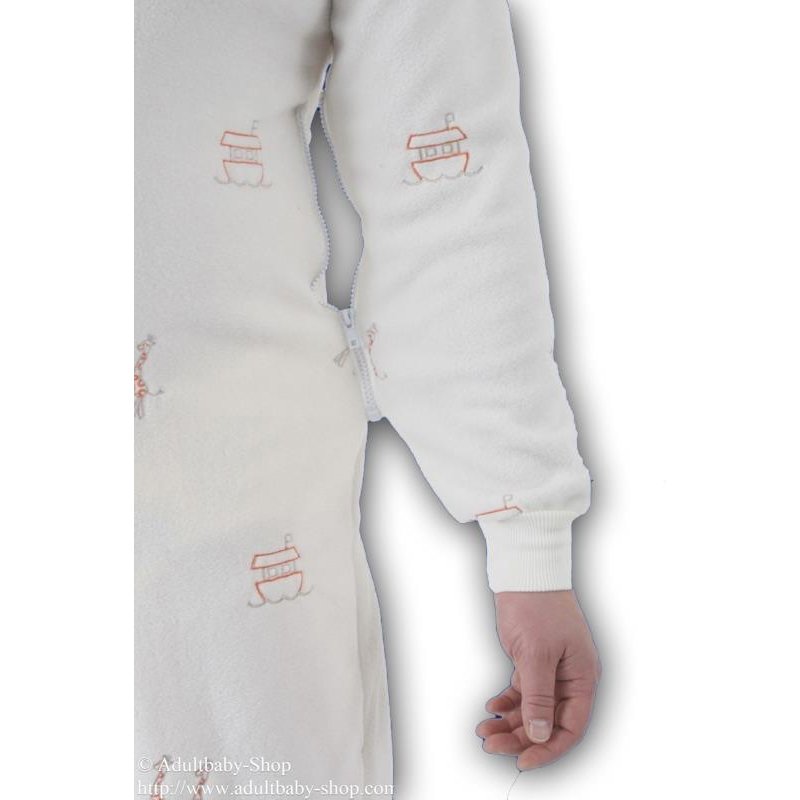 Rayman Strampelanzug der zum Fesselanzug wird PINK L