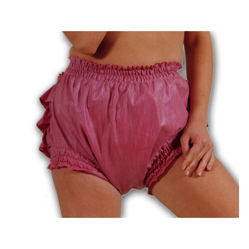 Schlupfhose - SONJA Lackstoff-Rot-XXL