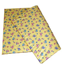 *Maureen extra gro?e Wickelunterlage GELB KINDERMUSTER