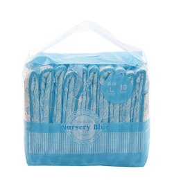 LFB Nursery blue Adult Brief Diaper