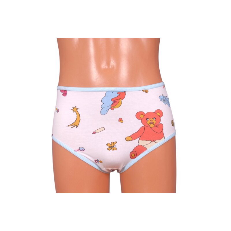 „Bärchenzauber“ – Liebevoll gestaltete Unterhose mit Baby-Motiven, nur bei uns! XXL / 8