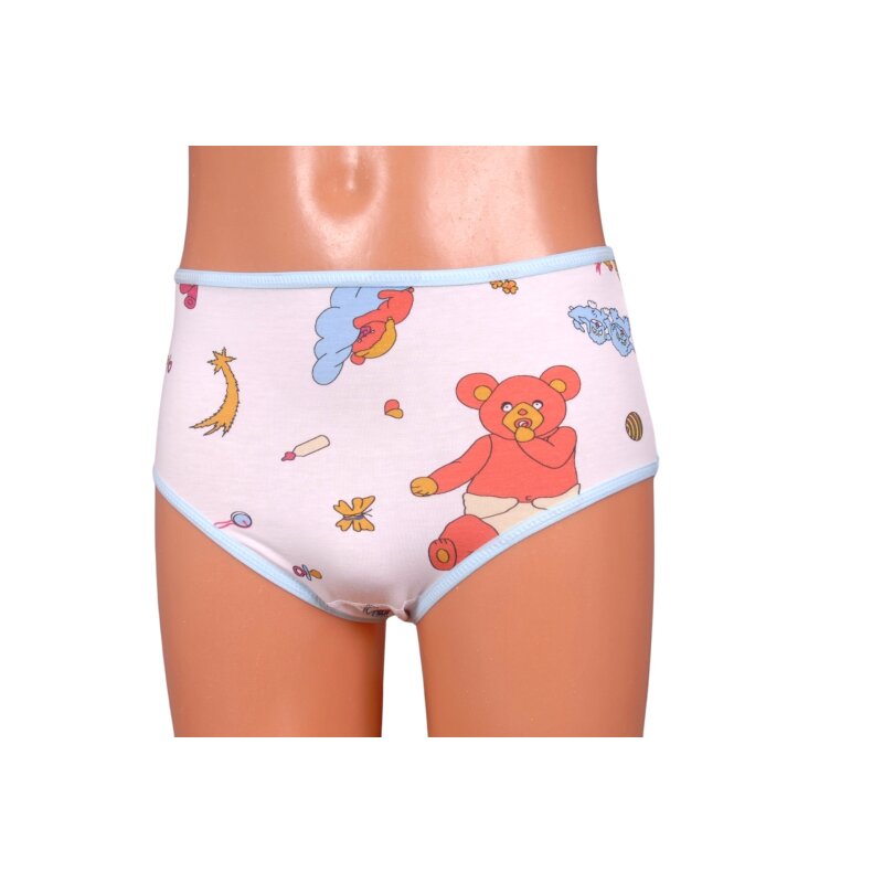 „Bärchenzauber“ – Liebevoll gestaltete Unterhose mit Baby-Motiven, nur bei uns! XXL / 8