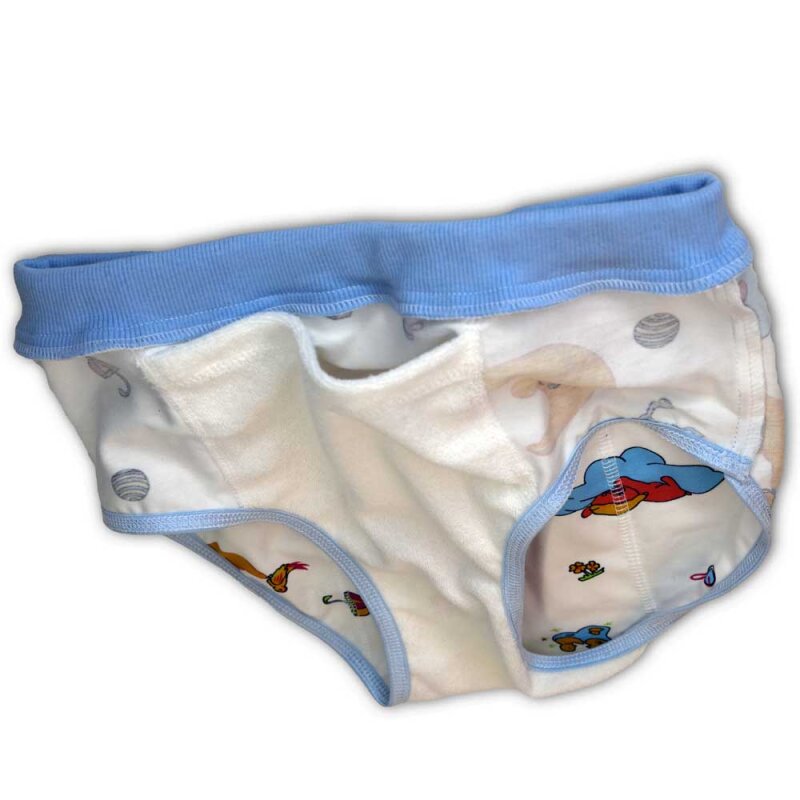 „Bärchenzauber“ – Zauberhafte Mädchen-Unterhose mit Einlegefach