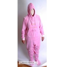 Romper with embroidery and hood