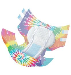 NorthShore MEGAMAX Diaper, Tie-Dye