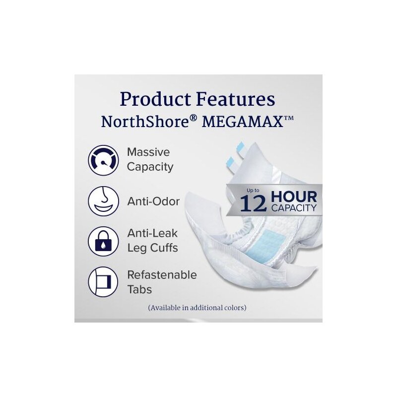 NorthShore MEGAMAX Tie-Dye 4 er Pack-Medium