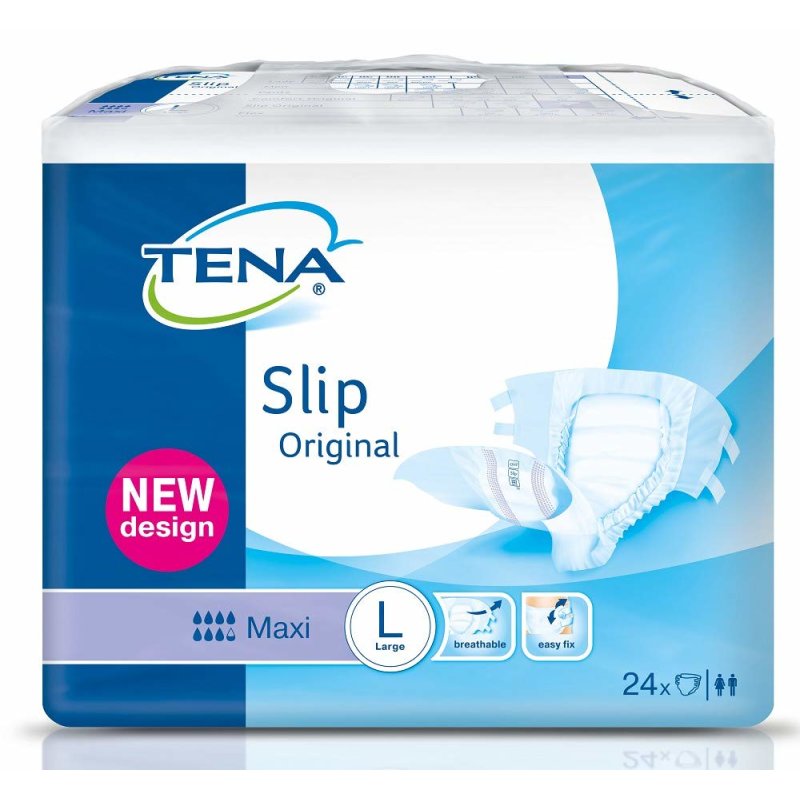 Tena Slip Original Maxi ,FOLIE 24er Packung Gr L