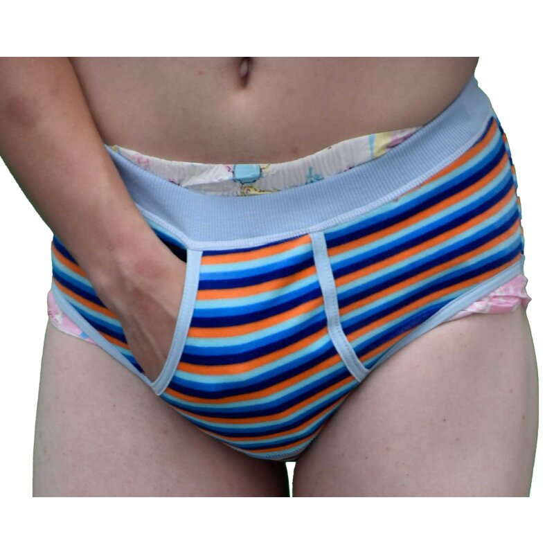 TB Briefs “Soft Stripes” – Nicky Fabric & Front Fly