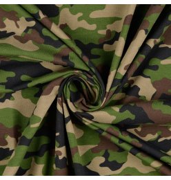 Camouflage long sleeve wrap bodysuit