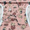 Wickelbody „Hasenfreunde“ – mit süßen Häschen in Rosa