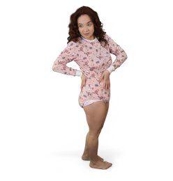 Wrap Bodysuit “Bunny Friends” – Long...