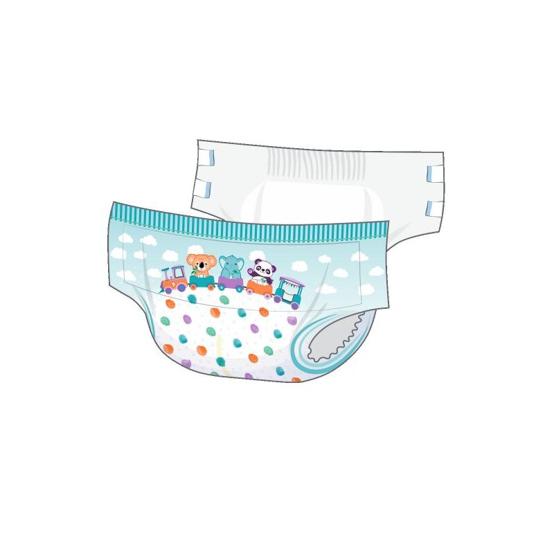 Critter Caboose Diaper