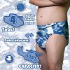 Booster Extra reinforced and extrag dicheTykables Cammies diaper pants colorful 1 single piece Medium