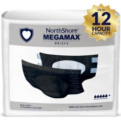 NorthShore MEGAMAX schwarz Einzelst&uuml;ck-Medium