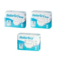 BetterDry DAY Diaper &ndash; White