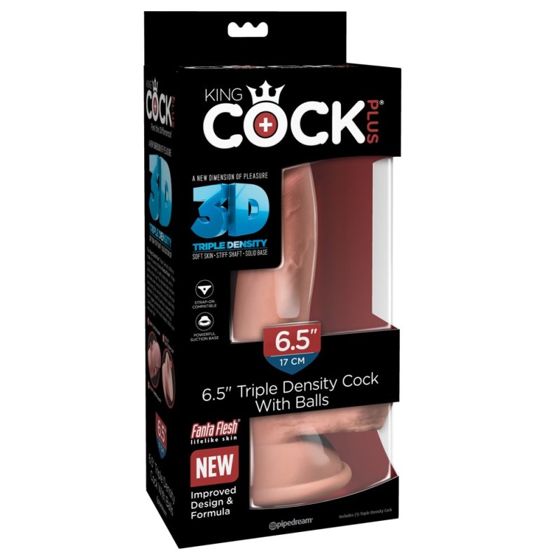 6,5“ Triple Density Cock with Balls