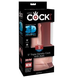 5“ Triple Density Cock with Balls