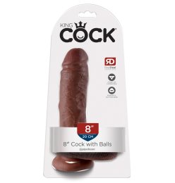 8“ Cock with Balls