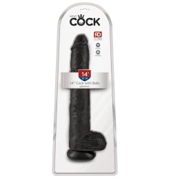 14“ Cock with Balls