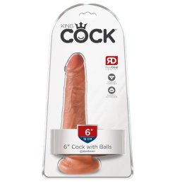 6“ Cock with Balls