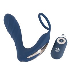 Vibrating Prostate Plug with cockring