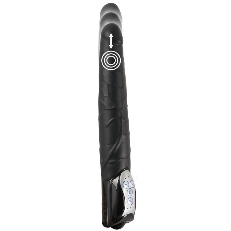Black Push Thrusting Vibrator