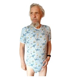 Wrap Bodysuit &ldquo;Hasenparade&rdquo; &ndash; Light...