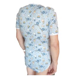 Wickelbody „Hasenparade“ – kurzarm