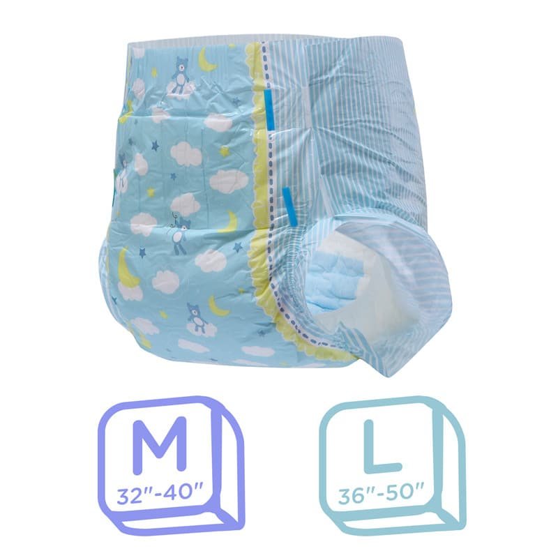 Little Dreamers Adult Diapers  Onepc-Medium
