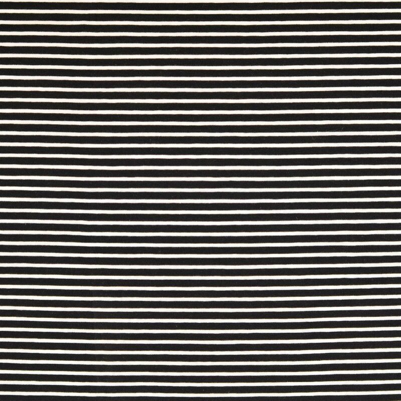 Wrap body short sleeve black stripes XXXL