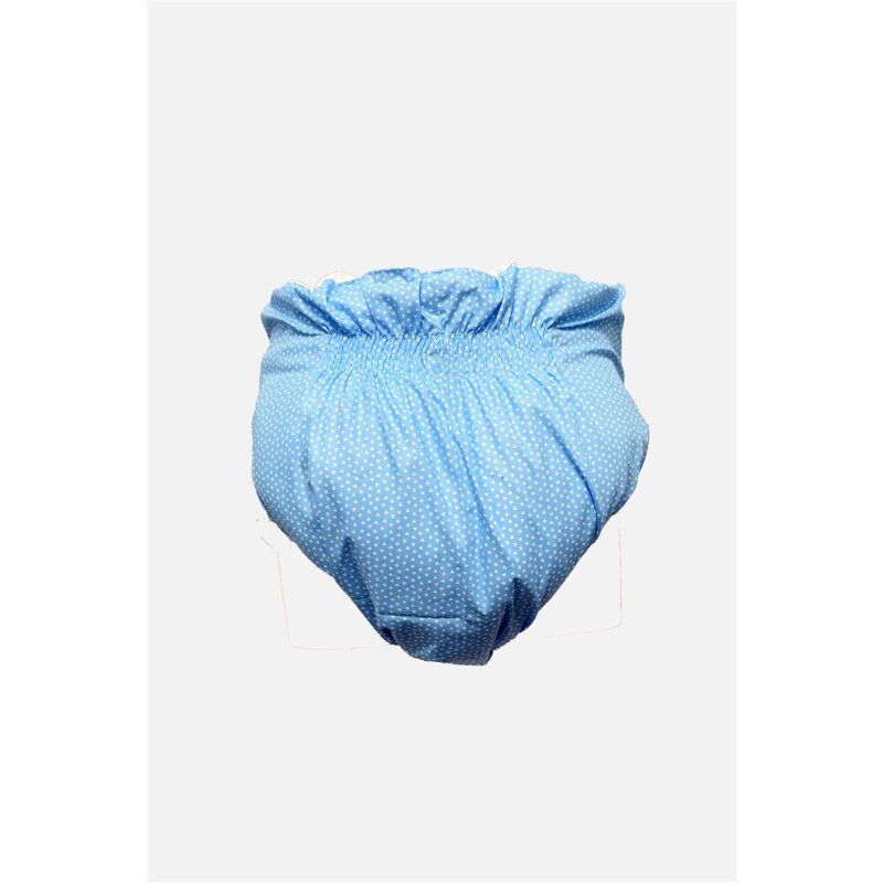 Omutsu “Sweetheart Sky” – Light Blue Cotton with Tiny White Hearts